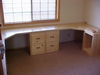 Western pine desk