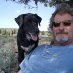 Me and Jax after a long hike in Pittville